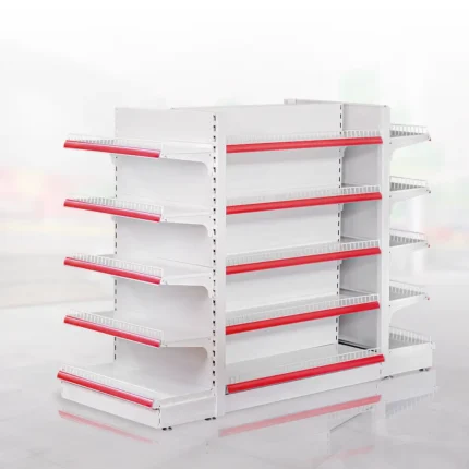 Góndola Central Completa para Minimarket 5 Niveles