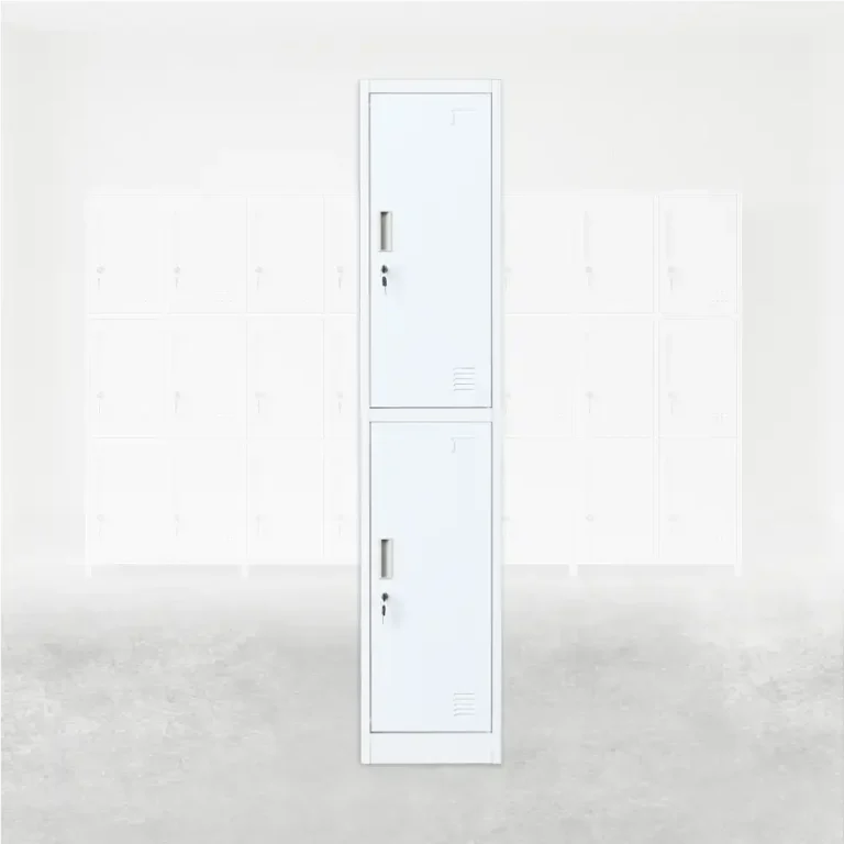 Locker metálico de 2 puertas de 1×2 - Imagen 3