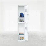 Locker metálico de 2 puertas de 1×2