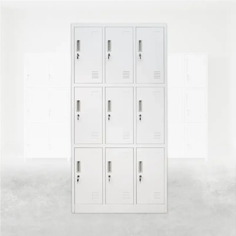 Locker metálico de 9 puertas de 3×3 - Imagen 5