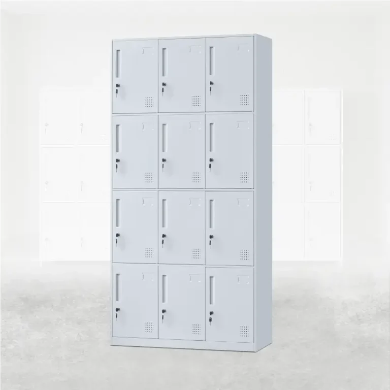 Locker metálico de 12 puertas de 3×4 - Imagen 4