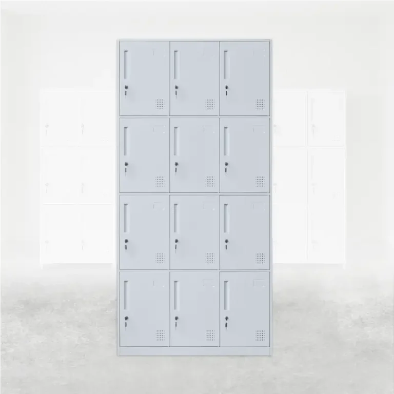 Locker metálico de 12 puertas de 3×4 - Imagen 5