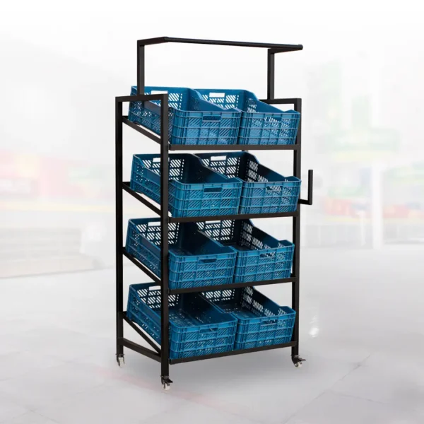 Verdulero de plastico maxi para minimarket